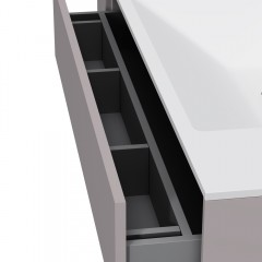 Тумба с раковиной Am.Pm Inspire V2.0 100 элегантный серый