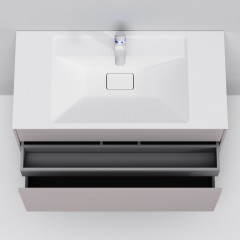 Тумба под раковину Am.Pm Inspire V2.0 100 элегантный серый M50AFHX1003EGM