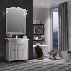 Тумба с раковиной Opadiris Тибет 80 ясень