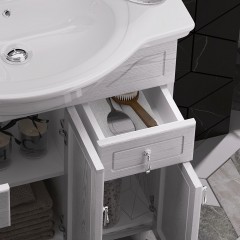 Тумба с раковиной Opadiris Тибет 80 ясень