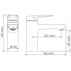Смеситель для раковины WasserKRAFT Glan 6603