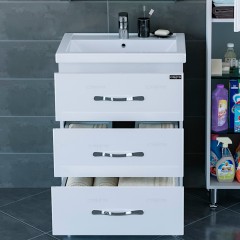 Тумба с раковиной СаНта Виктория new 60 напольная