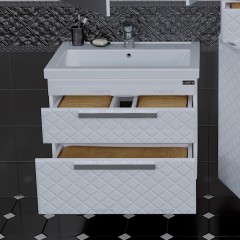 Тумба с раковиной СаНта Калипсо new 70 подвесная