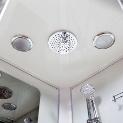 Душевая кабина Deto A01 LED с кнопкой и гидромассажем