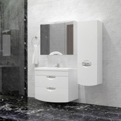 Тумба с раковиной Style Line Жасмин-2 80 белый