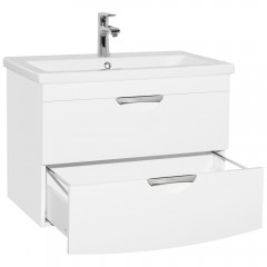 Тумба с раковиной Style Line Жасмин-2 80 белый