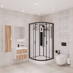 Душевая кабина Niagara Premium NG-6901G-black
