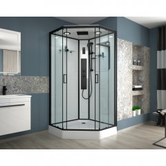 Душевая кабина Niagara Premium NG-6901GD-black