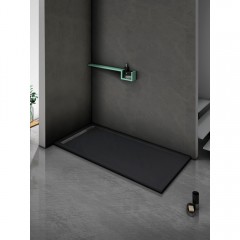 Поддон из литьевого мрамора WeltWasser TRS 14080 STONE-BL