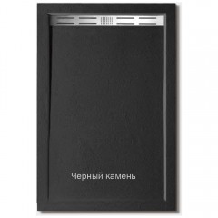 Поддон из литьевого мрамора WeltWasser TRS 14080 STONE-BL