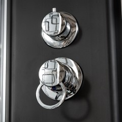 Душевая кабина Deto BM1590 LED с гидромассажем