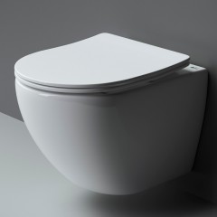 Унитаз подвесной Ceramica Nova Metropol CN4002 безободковый