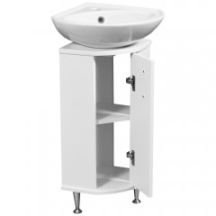 Тумба с раковиной Stella Polar Концепт 30 угловая