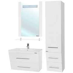 Зеркало Bellezza Берта 60 белый