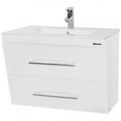 Тумба с раковиной bellezza берта 60 белый