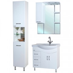 Зеркало-шкаф Bellezza Коралл 85 L