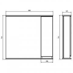 Комплект мебели ASB-Mebel Марко 80-3.2