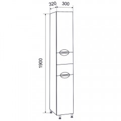 Пенал Emmy Милли 30 L mel30penBdsp-l