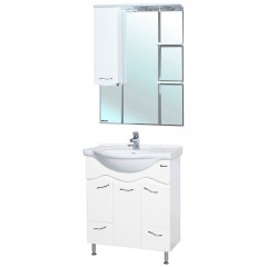Комплект мебели Bellezza Мари 75 белый (Dreja)