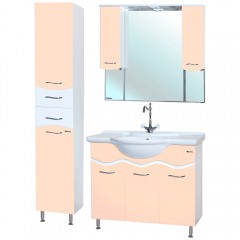 Тумба с раковиной Bellezza Мари 105 бежевый (Dreja)