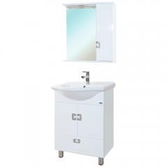 Комплект мебели Bellezza Миа 60 с ящиком белый