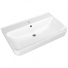 Тумба с раковиной Bellezza Олимпия 80 белый (плёнка)