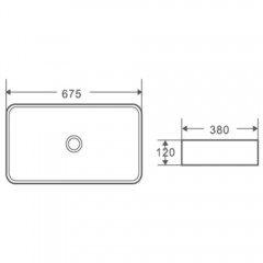 Раковина накладная WeltWasser Elbach 2250 MB