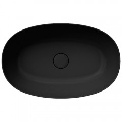 Раковина накладная Kerama Marazzi Plaza 60 PLR.wb.60BLK.M