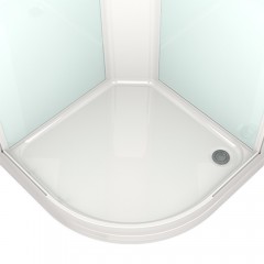 Душевая кабина Domani-Spa Delight 88 голубые стенки/прозрачное стекло DS01D88LDbCl00