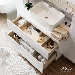 Комплект мебели Alavann Stella 100 белый