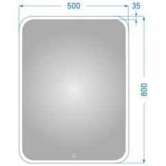 Зеркало Alavann Anna 50