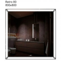 Зеркало Alavann Retro 80