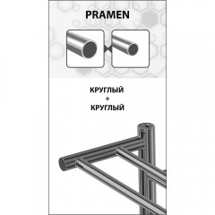 Полотенцесушитель электрический Lemark Pramen LM33607E П7 500x600 хром