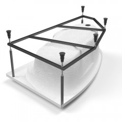 Ванна акриловая Cersanit Joanna 150x95 R