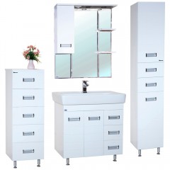 Тумба с раковиной Bellezza Сиена 80 3 ящика (Dreja)