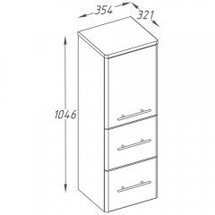Пенал Opadiris Арабеско 35 L Z0000009902
