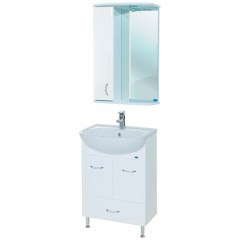 Тумба с раковиной Bellezza Уют 50 белый (нижний ящик)