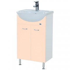 Тумба с раковиной Bellezza Уют 60 бежевый (двери)