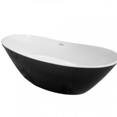 Ванна акриловая Cerutti Bella GM1337W/B