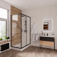 Душевое ограждение Niagara Nova NG-6812-08 BLACK