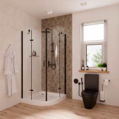 Душевое ограждение Niagara Nova NG-6815-08 BLACK
