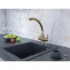 Смеситель для кухни Paulmark Essen Es213001-BR