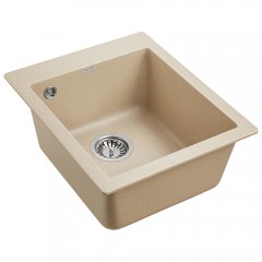 Мойка кухонная Paulmark Leer PM104249-QU