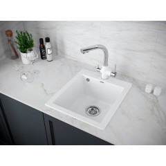 Мойка кухонная Paulmark Leer PM104249-WH