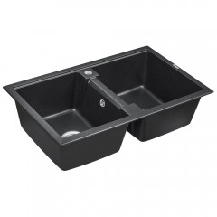 Мойка кухонная Paulmark Tandem PM238150-BL