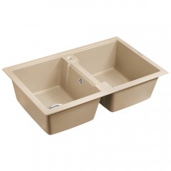 Мойка кухонная Paulmark Tandem PM238150-QU