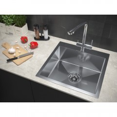 Мойка кухонная Paulmark Kroner PM215151-BS