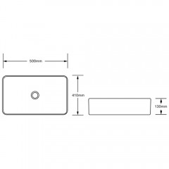 Раковина накладная SantiLine SL-7020