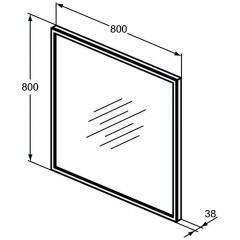Зеркало Ideal Standard Conca T3966BH