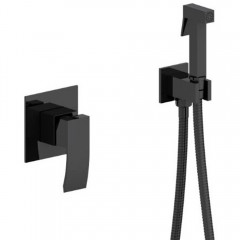 Смеситель с гигиеническим душем встраиваемый Felice 1015 nero opaco